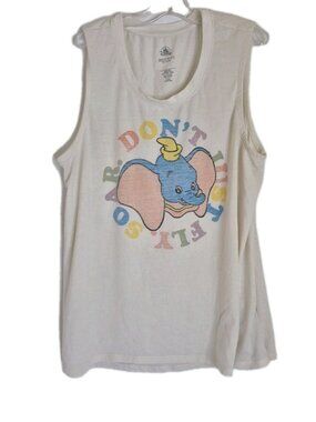 Disney Sleeveless Dumbo Tshirt Women's/Junior Size M